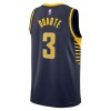 NBA Mænd Trøje Indiana Pacers Chris Duarte 3 2022-23 Nike Icon Edition Navy Swingman